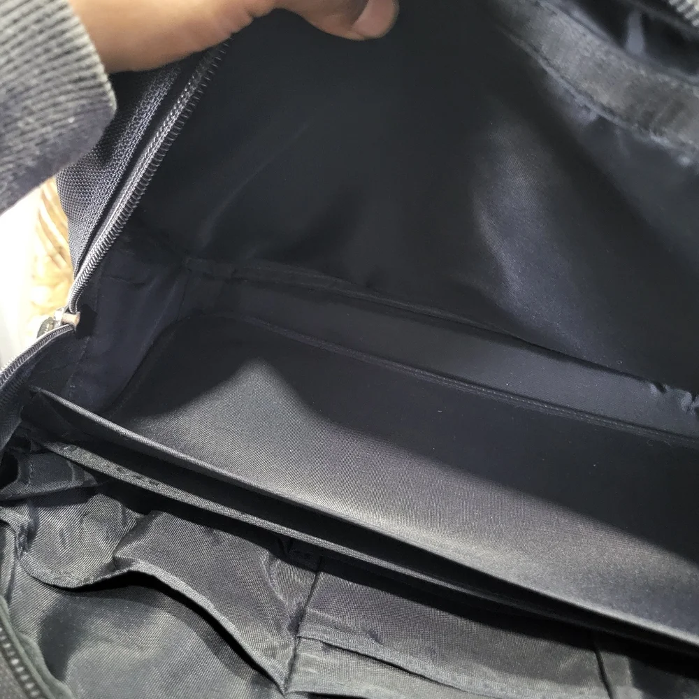 BRENTHAVEN Used Business Travel Carry-On Bag Soft Shell Nylon Briefcase USA